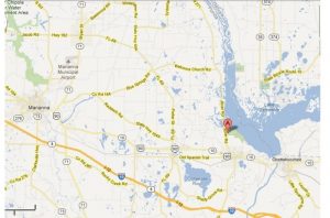 Map of Three Rivers State Park Area Area Map around Three Rivers State Park