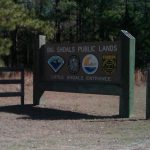 Big Shoals State Park Sign