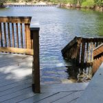 The springs when the river is down
