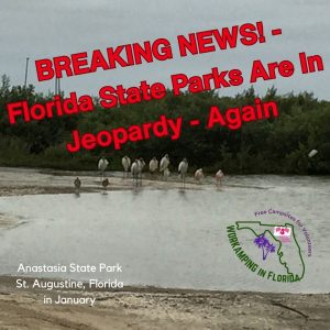 BREAKING NEWS! – Florida State Parks Are In Jeopardy – Again