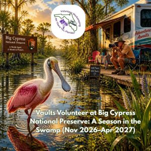 Vaults Volunteer at Big Cypress National Preserve: A Season in the Swamp (Nov 2026–Apr 2027)